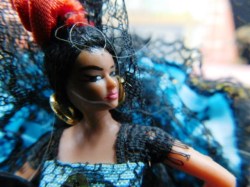 spanish dancer blue a